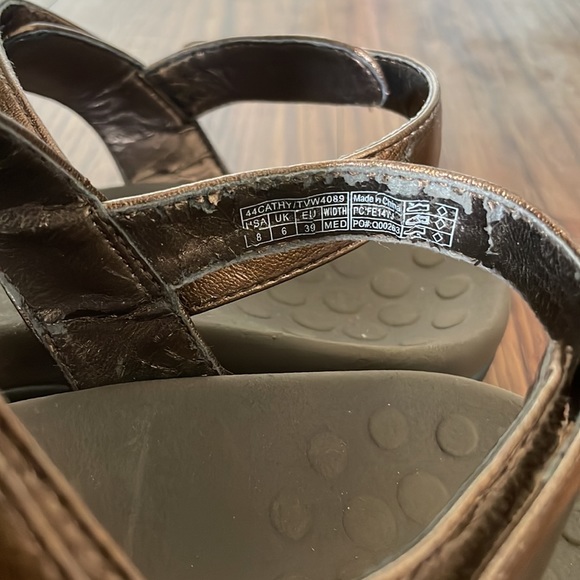 COPY - Vionic Cathy Women W Open-Toe Synthetic Bronze Slingback Sandal - Picture 11 of 11